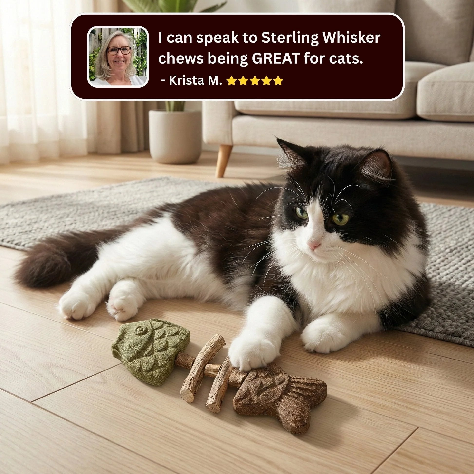 49% OFF - Catnip & Silvervine Chew