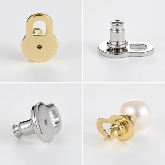 Lobe Lifters for Heavy Earrings for Women - Earring Backs for Droopy Ears