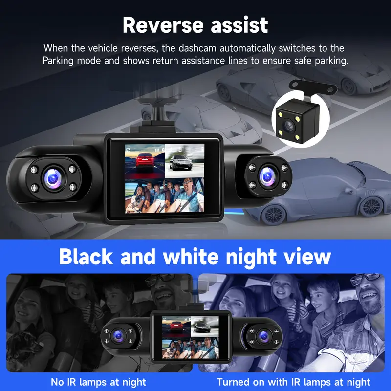 🎁🔥Full View Car Dashcam System