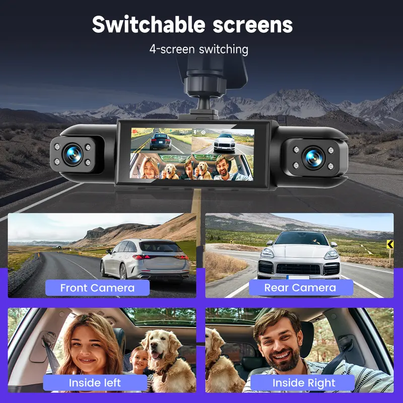 🎁🔥Full View Car Dashcam System