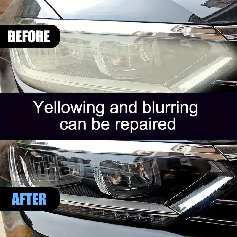 🚘Automotive Headlamp Restoration Fluid Kit