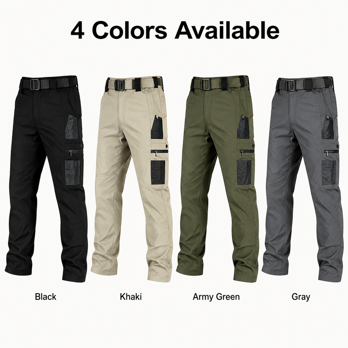 🔥 20,000+ Sold | Men’s FR Tactical Work Pants – Flame-Resistant, Tougher Than Jeans 💪