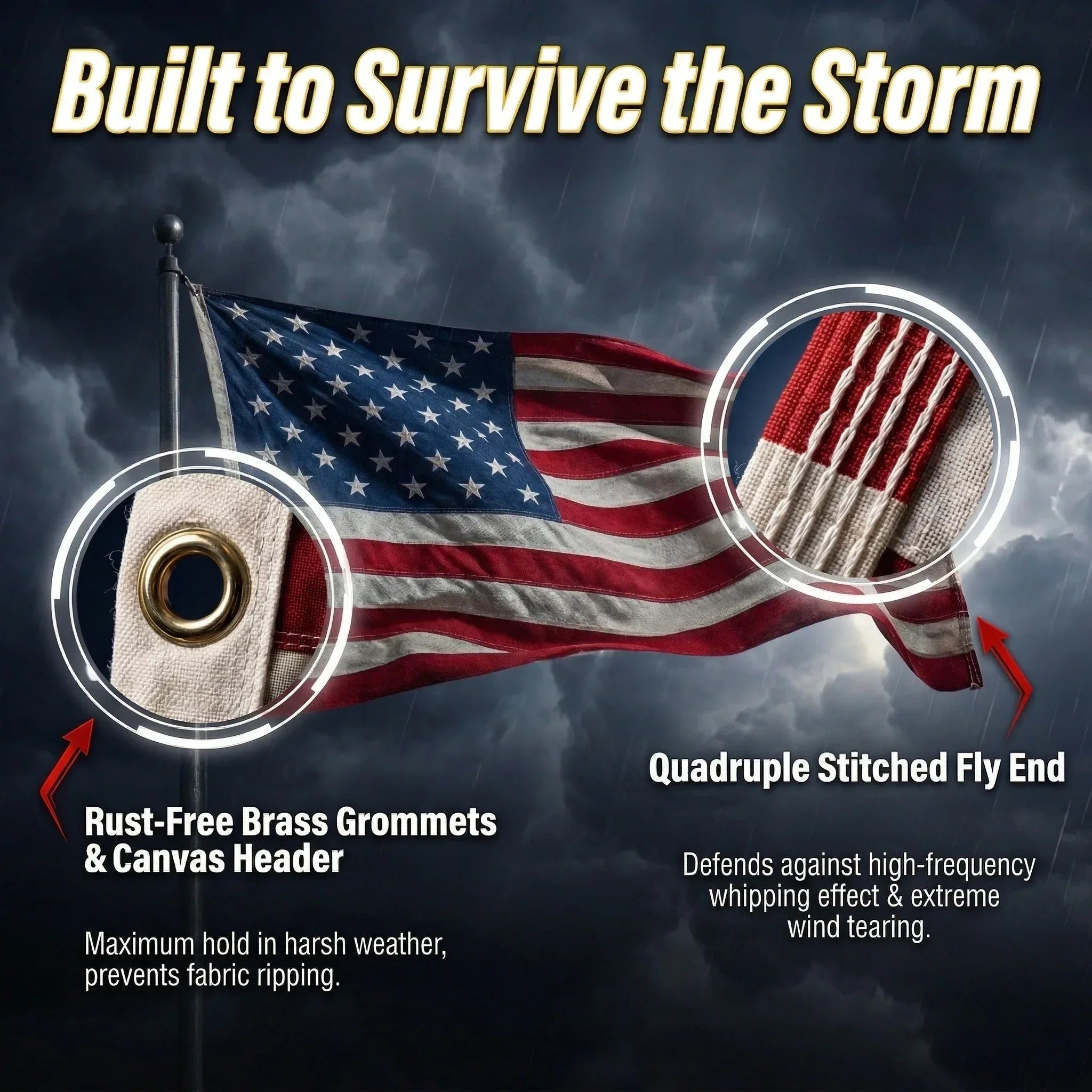 Last Day Sale 70% OFF🔥 |  US American Flag – Celebrate 250 Years of Freedom US