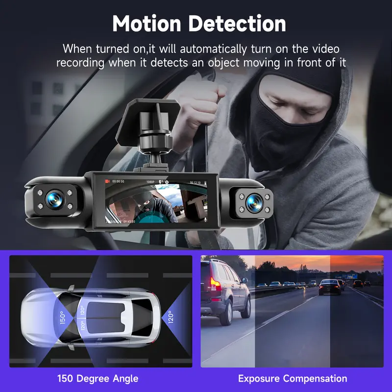 🎁🔥Full View Car Dashcam System