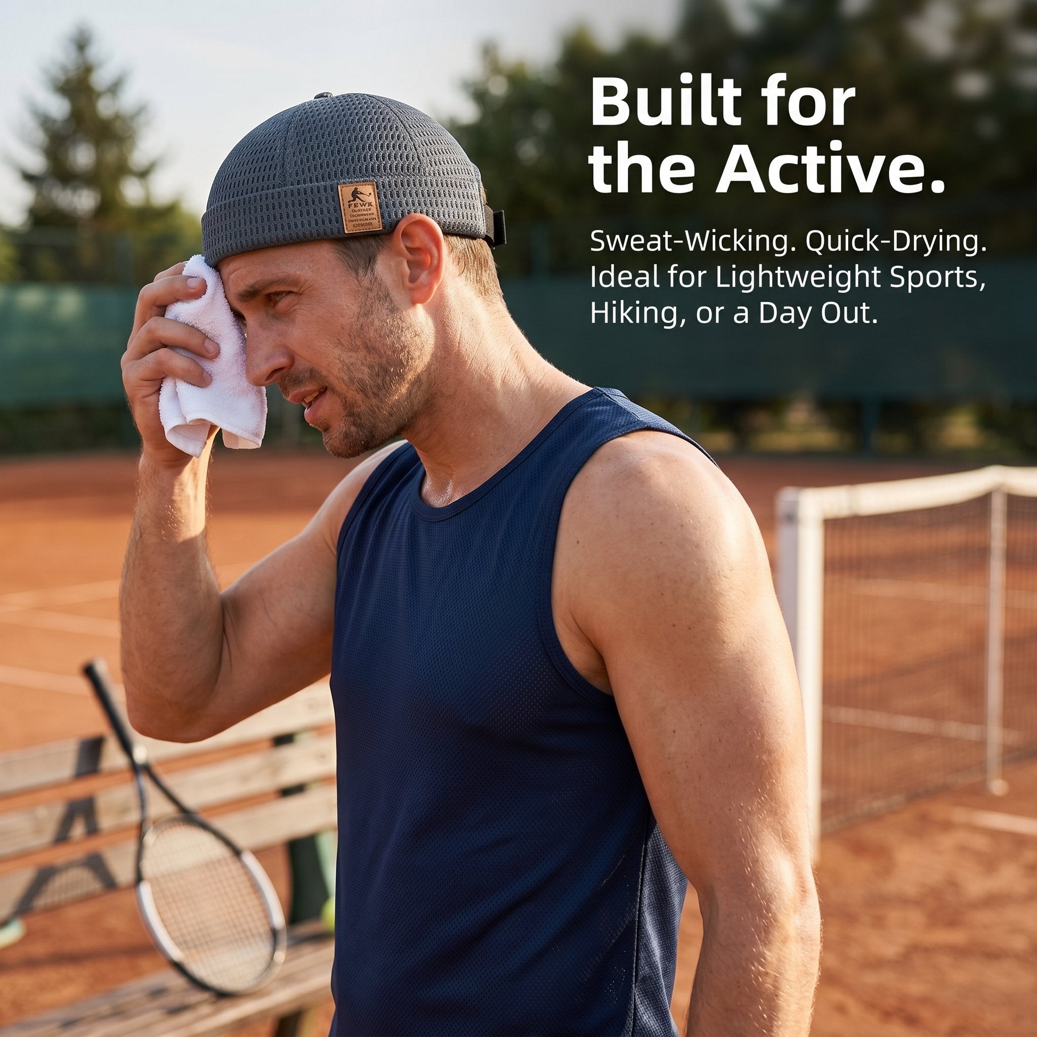 🧢 Everyday Mesh Cap – No Sweat, Just Comfort (Fits Most)