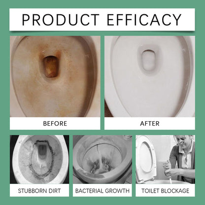 🥳2026 HOT SALE🥳💞50K+ SOLD!💥🔬 【CLEARANCE!】Molecular-Level Cleaning Tech! Oxalic Acid Bathroom Cleaner Dissolves Rust & Limescale🚽✨